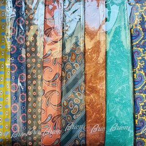 Catered Brioni Silk Tie Bundle #7